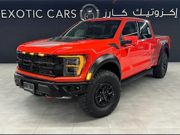 Ford  Raptor  R  2023  Automatic  0 Km  8 Cylinder  Four Wheel Drive (4WD)  Pick Up  Orange  With Warranty