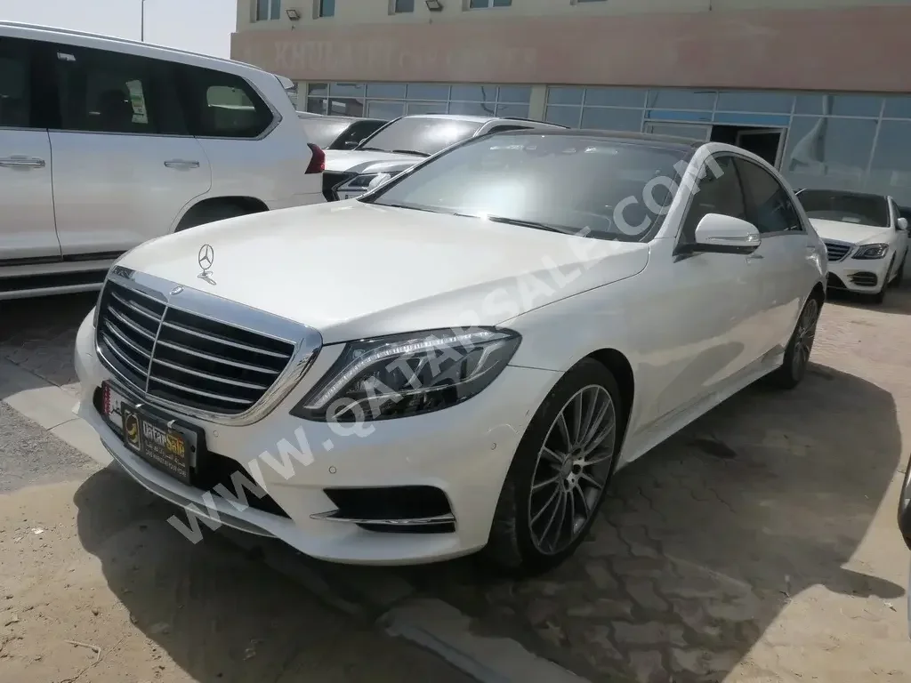 Mercedes-Benz  S-Class  400  2015  Automatic  65,000 Km  6 Cylinder  Rear Wheel Drive (RWD)  Sedan  White  With Warranty