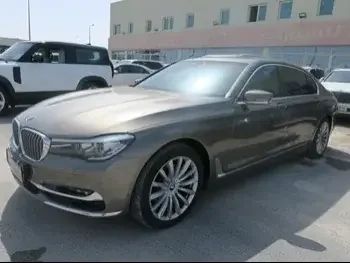 BMW  7-Series  730 Li  2017  Automatic  100,000 Km  6 Cylinder  Rear Wheel Drive (RWD)  Sedan  Gray  With Warranty