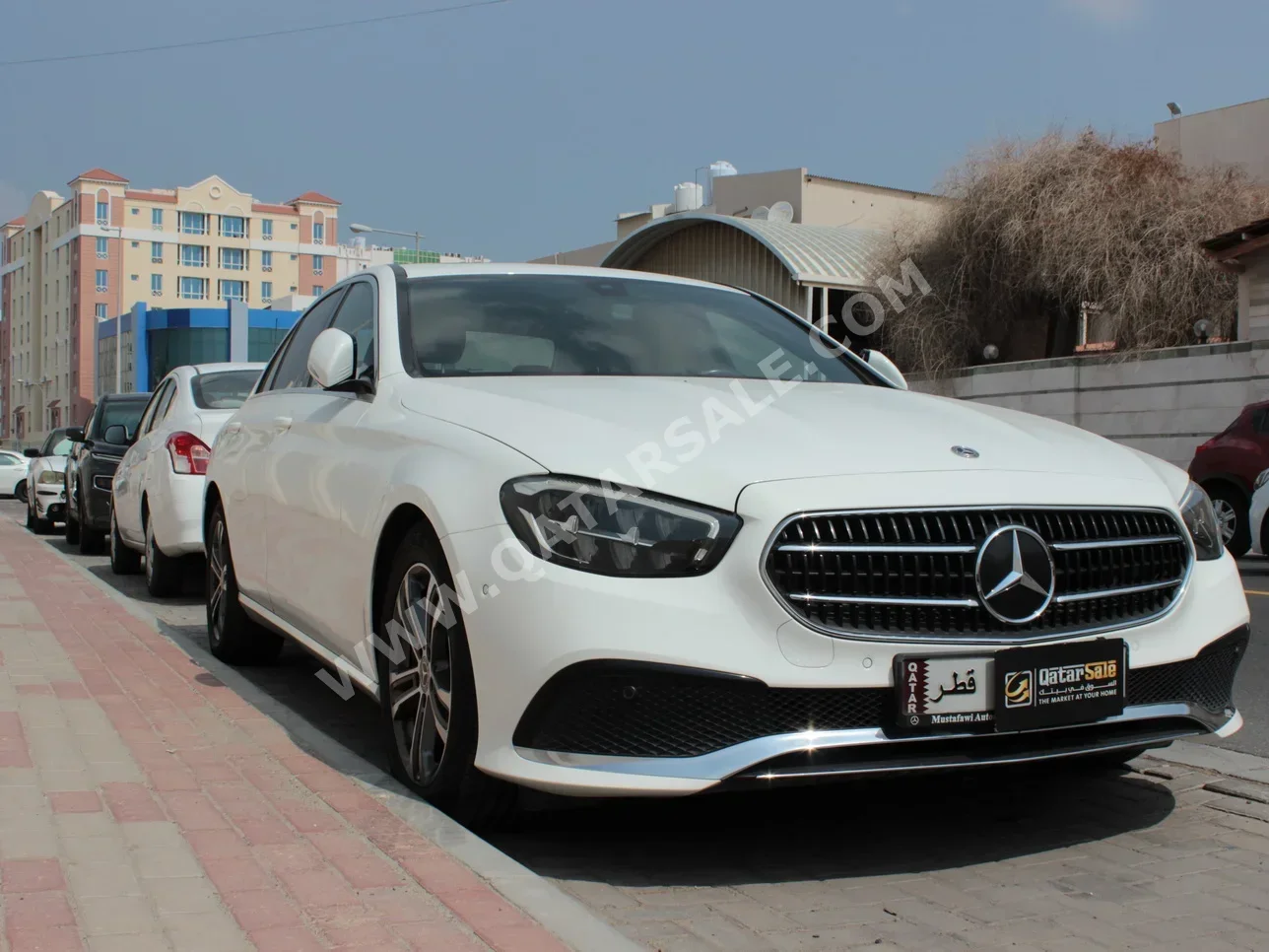 Mercedes-Benz  E-Class  200  2021  Automatic  80,000 Km  4 Cylinder  Rear Wheel Drive (RWD)  Sedan  White