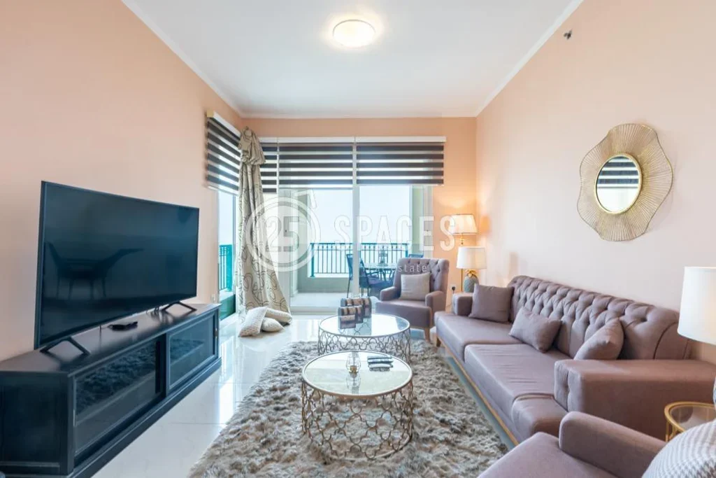 2 Bedrooms  Apartment  For Sale  in Doha -  The Pearl  Fully Furnished