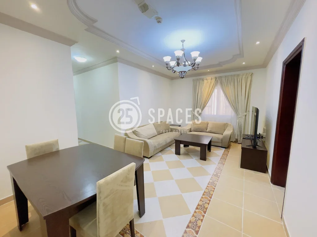 2 Bedrooms  Apartment  For Rent  in Doha -  Fereej Bin Dirham  Fully Furnished