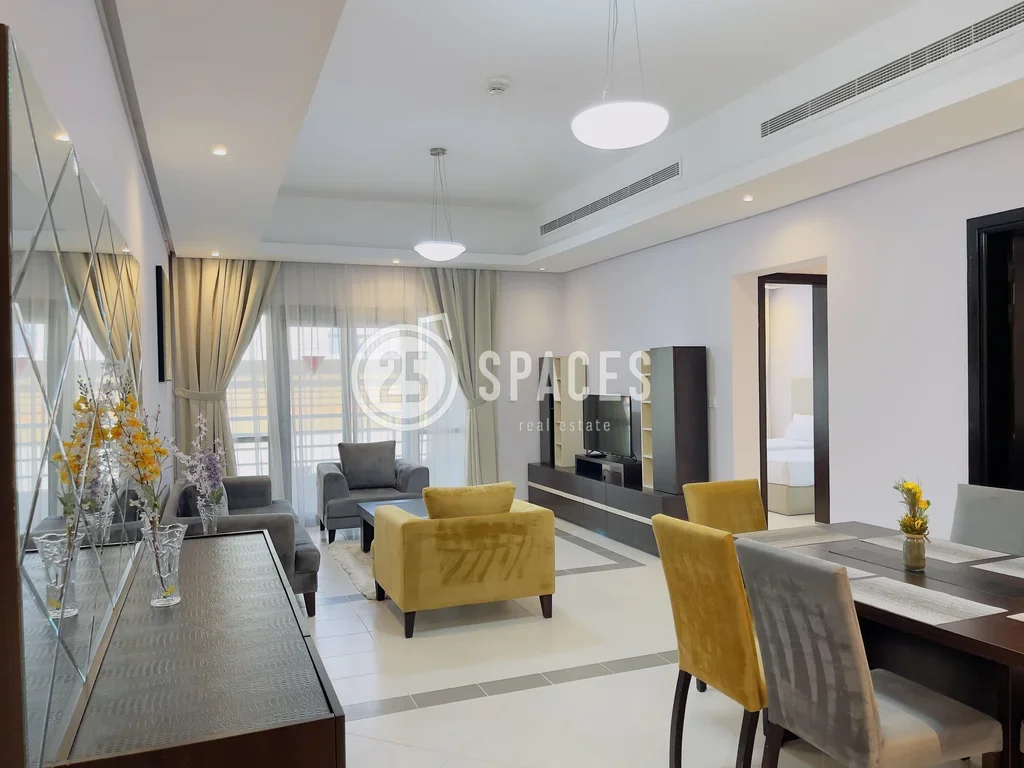 2 Bedrooms  Apartment  For Rent  in Doha -  Fereej Bin Mahmoud  Fully Furnished