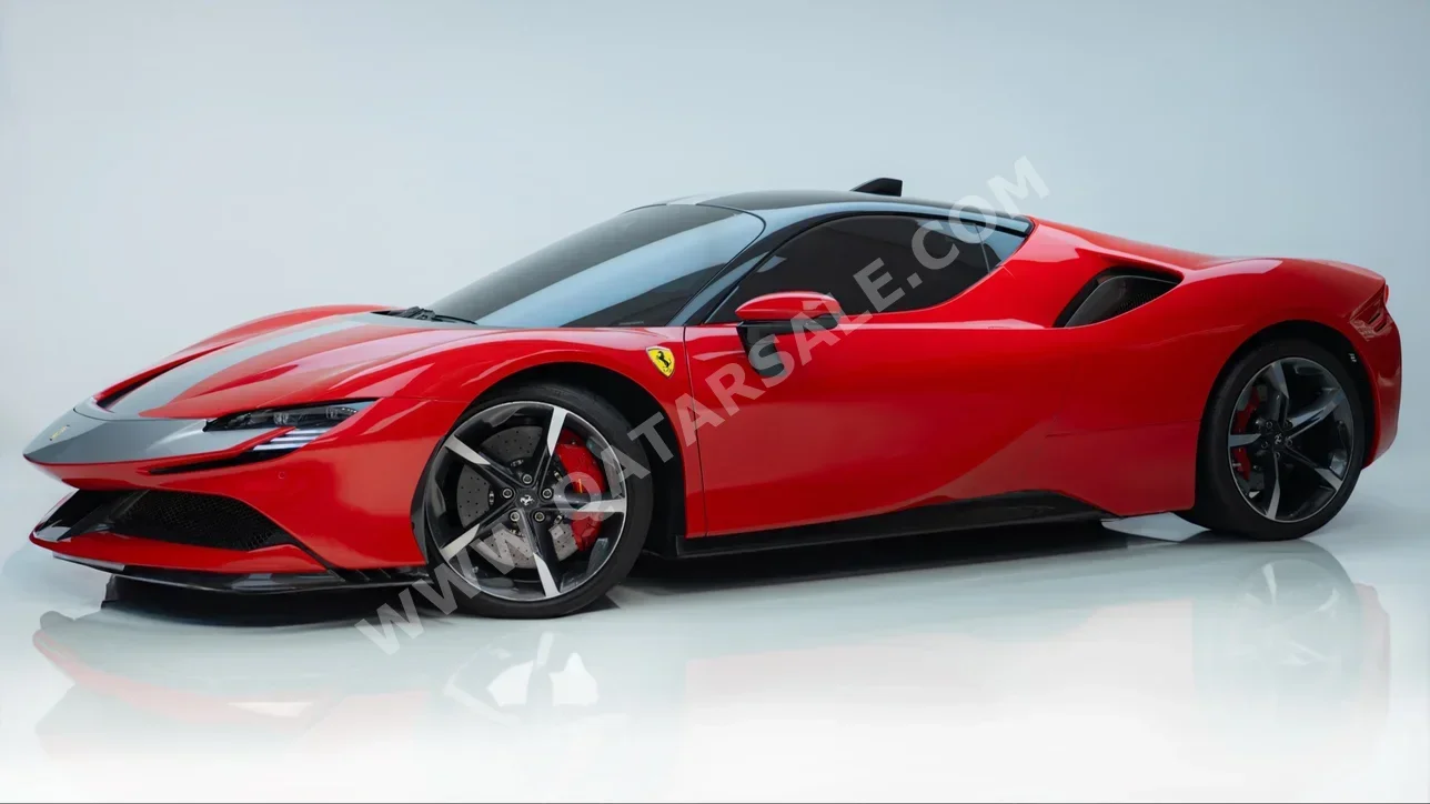 Ferrari  SF90 Stradale  2021  Automatic  12٬000 Km  8 Cylinder  Rear Wheel Drive (RWD)  Coupe / Sport  Red  With Warranty