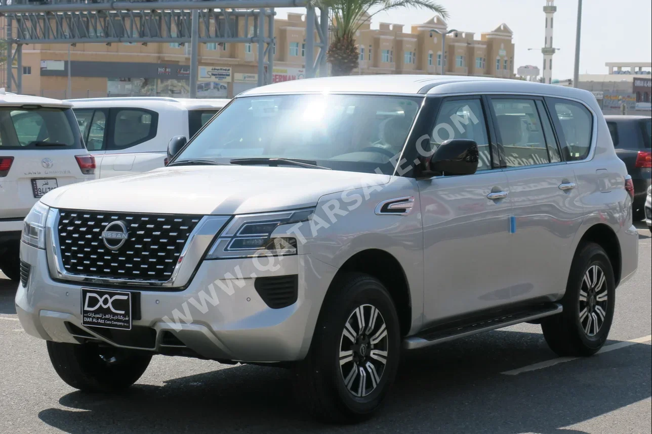 Nissan  Patrol  XE  2024  Automatic  0 Km  6 Cylinder  Four Wheel Drive (4WD)  SUV  Silver  With Warranty