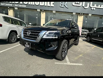  Nissan  Patrol  LE  2024  Automatic  0 Km  8 Cylinder  Four Wheel Drive (4WD)  SUV  Black  With Warranty