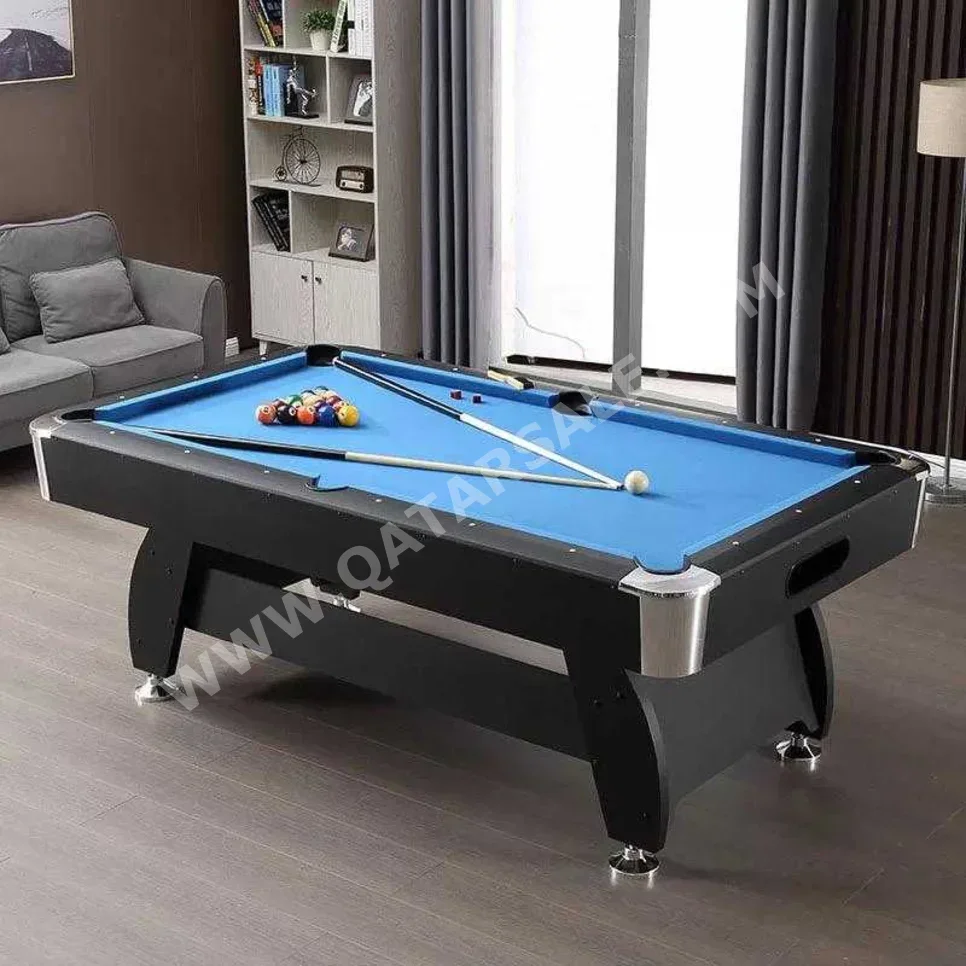 Blue  Billiard Table