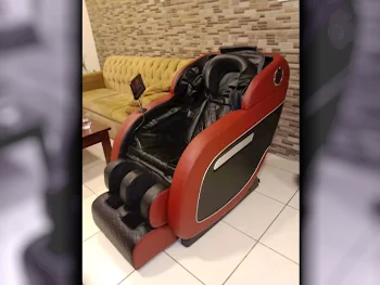 Massage Chair Red  All Body  4D