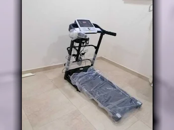 Gym Equipment Machines - Treadmill  - Black  - Sport  120 Kg  With Installation  With Delivery