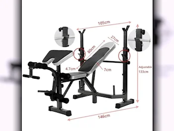 Gym Equipment Machines - Benches  - Brown  With Installation  With Delivery