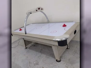 White  Hockey Table