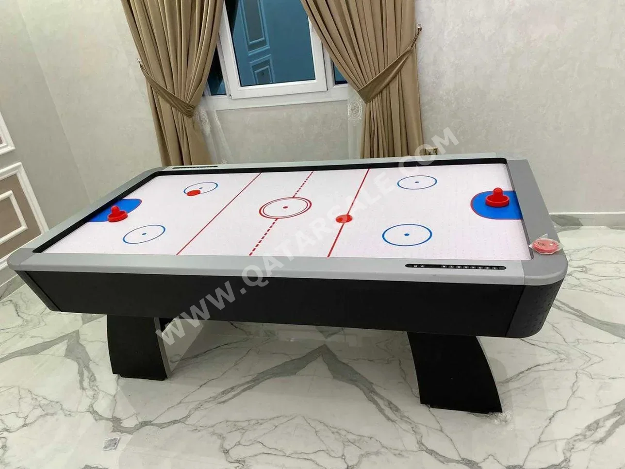 White  Hockey Table