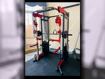 Gym Equipment Machines - Racks And Gym Systems  - Multicolor  With Installation  With Delivery