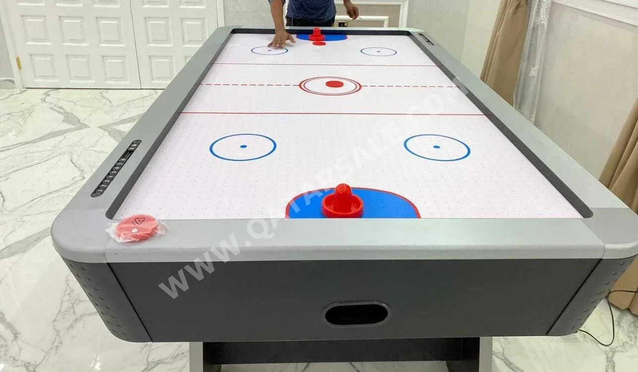 White  Hockey Table