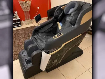 Massage Chair Leercon  Black  All Body  4D