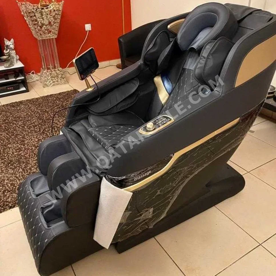 Massage Chair Leercon  Black  All Body  4D