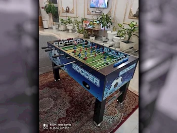 Blue  Foosball Table