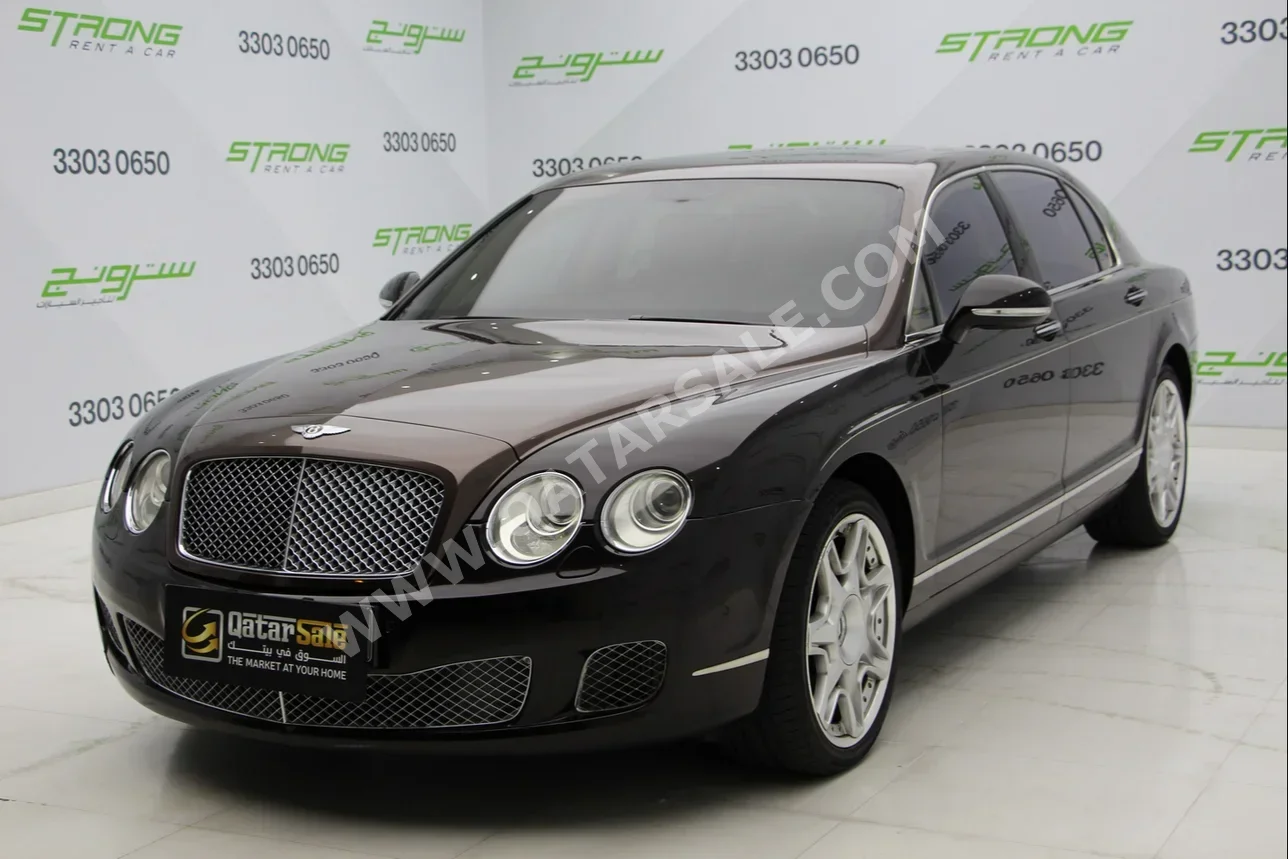 Bentley  Continental  Flying Spur  2010  Automatic  53,000 Km  12 Cylinder  All Wheel Drive (AWD)  Sedan  Brown