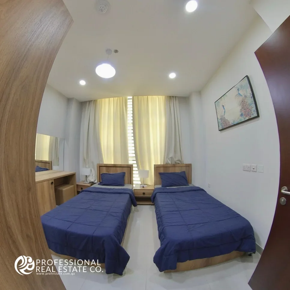 2 Bedrooms  Apartment  in Lusail -  Al Erkyah  Fully Furnished