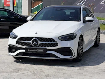 Mercedes-Benz  C-Class  200  2024  Automatic  14,000 Km  4 Cylinder  Rear Wheel Drive (RWD)  Sedan  White  With Warranty