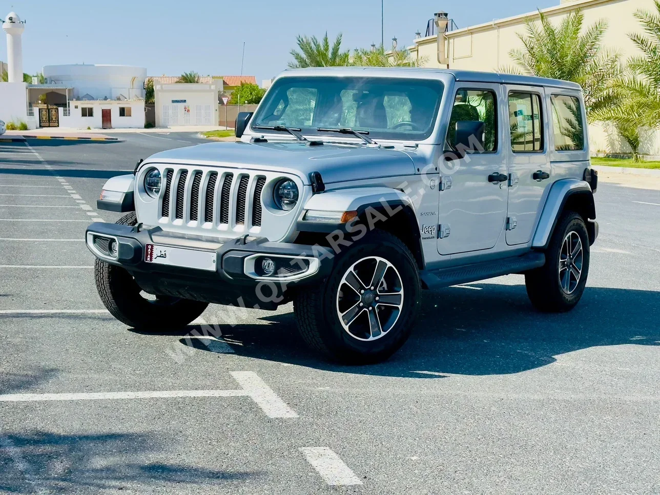 Jeep  Wrangler  Sahara  2023  Automatic  900 Km  6 Cylinder  Four Wheel Drive (4WD)  SUV  Silver  With Warranty