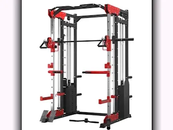 Gym Equipment Machines - Racks And Gym Systems  - Red  With Installation  With Delivery