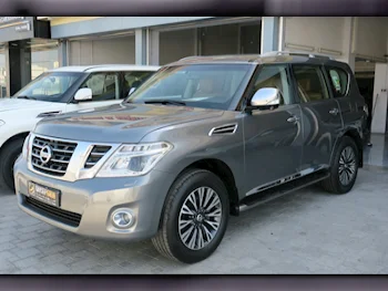 Nissan  Patrol  Platinum  2017  Automatic  149,000 Km  6 Cylinder  Four Wheel Drive (4WD)  SUV  Gray