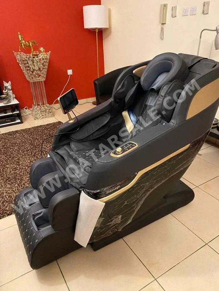 Massage Chair Leercon  Black  All Body  4D