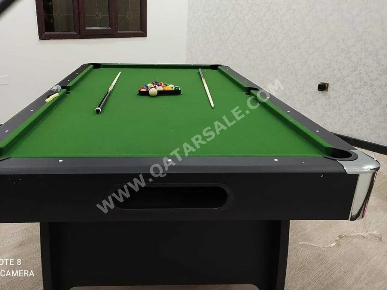 Green  Billiard Table