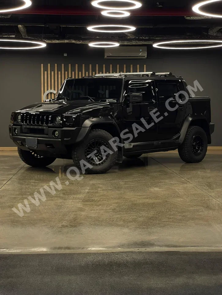 Hummer  H2  2009  Automatic  178,000 Km  8 Cylinder  Four Wheel Drive (4WD)  Pick Up  Black