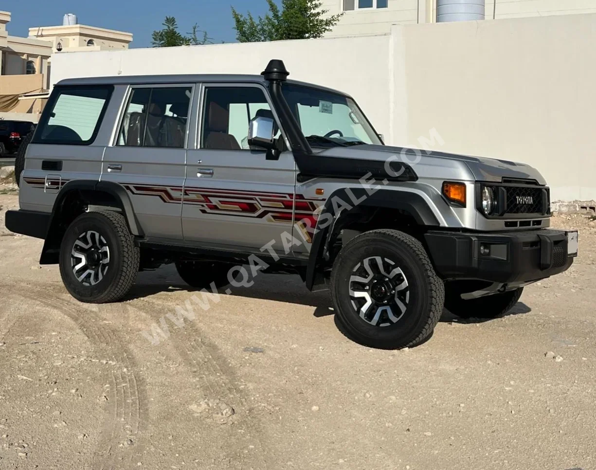 Toyota Land Cruiser LX Silver 2024 For Sale in Qatar