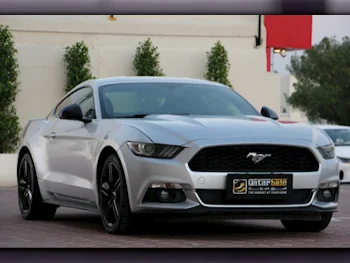 Ford  Mustang  Ecoboost  2016  Automatic  98,000 Km  4 Cylinder  Rear Wheel Drive (RWD)  Coupe / Sport  Silver