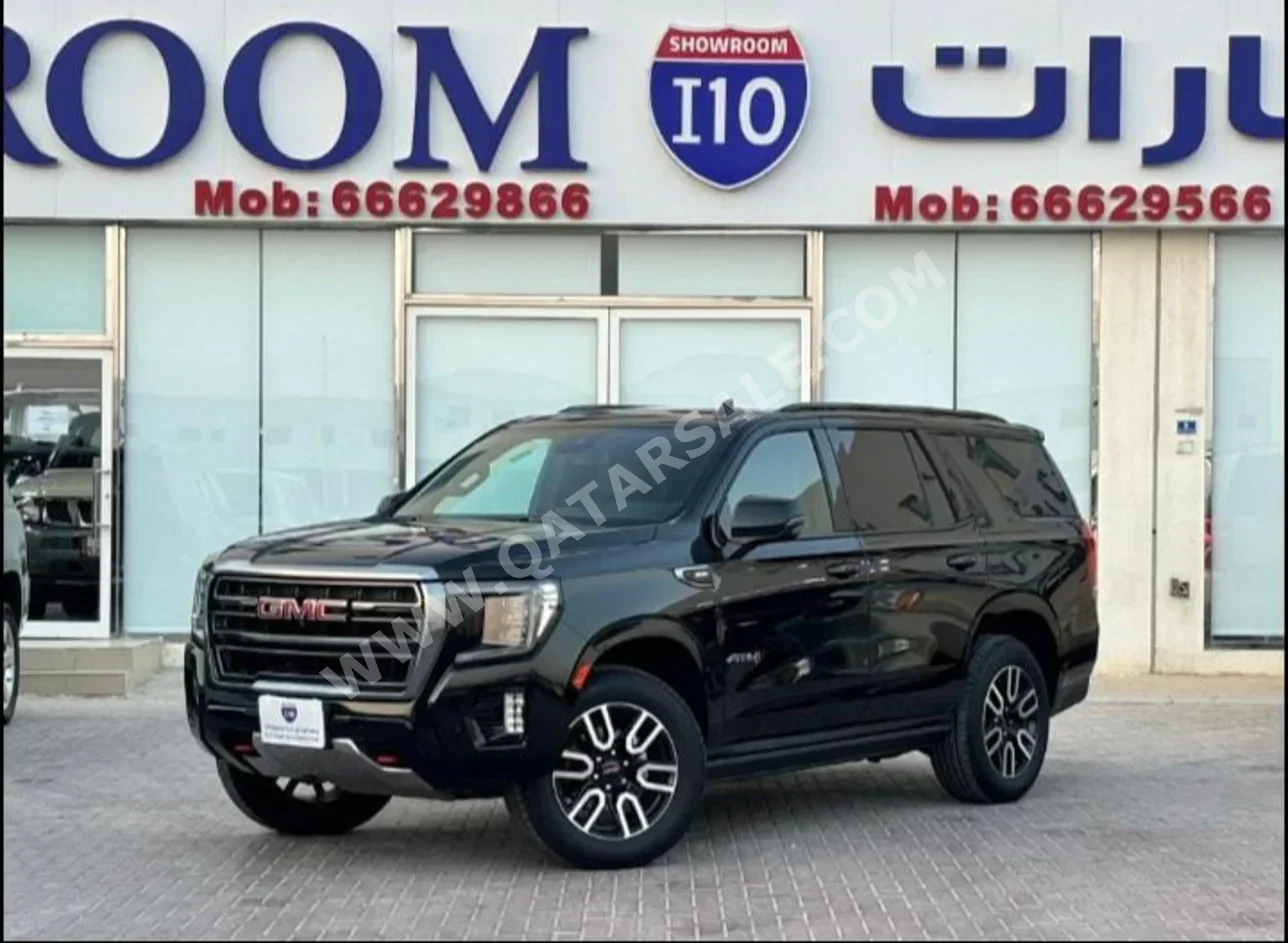 GMC  Yukon  AT 4  2023  Automatic  49,000 Km  8 Cylinder  Four Wheel Drive (4WD)  SUV  Black  With Warranty