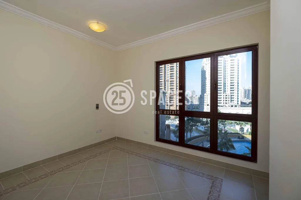 Apartment  For Rent  in Doha -  The Pearl  Semi Furnished