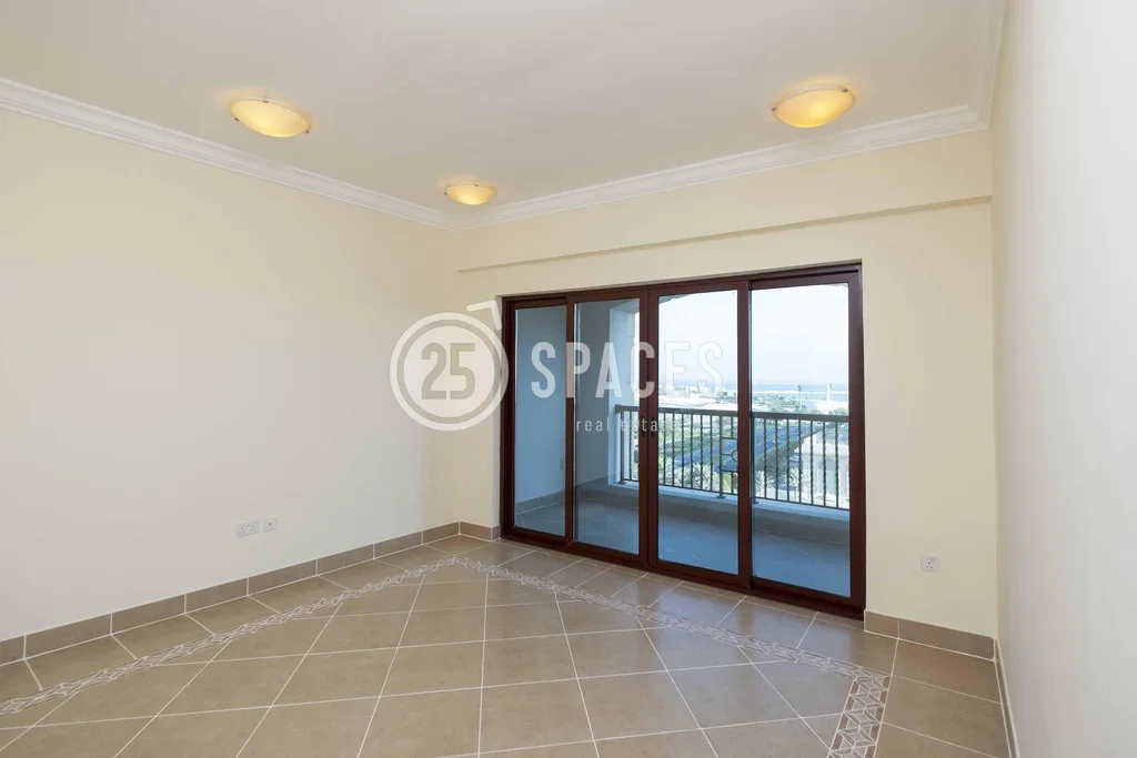 1 Bedrooms  Apartment  For Rent  in Doha -  The Pearl  Semi Furnished