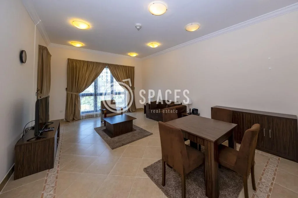 1 Bedrooms  Apartment  For Rent  in Doha -  The Pearl  Fully Furnished