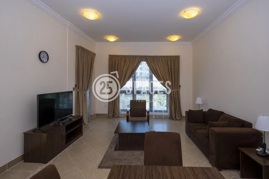 1 Bedrooms  Apartment  For Rent  in Doha -  The Pearl  Fully Furnished