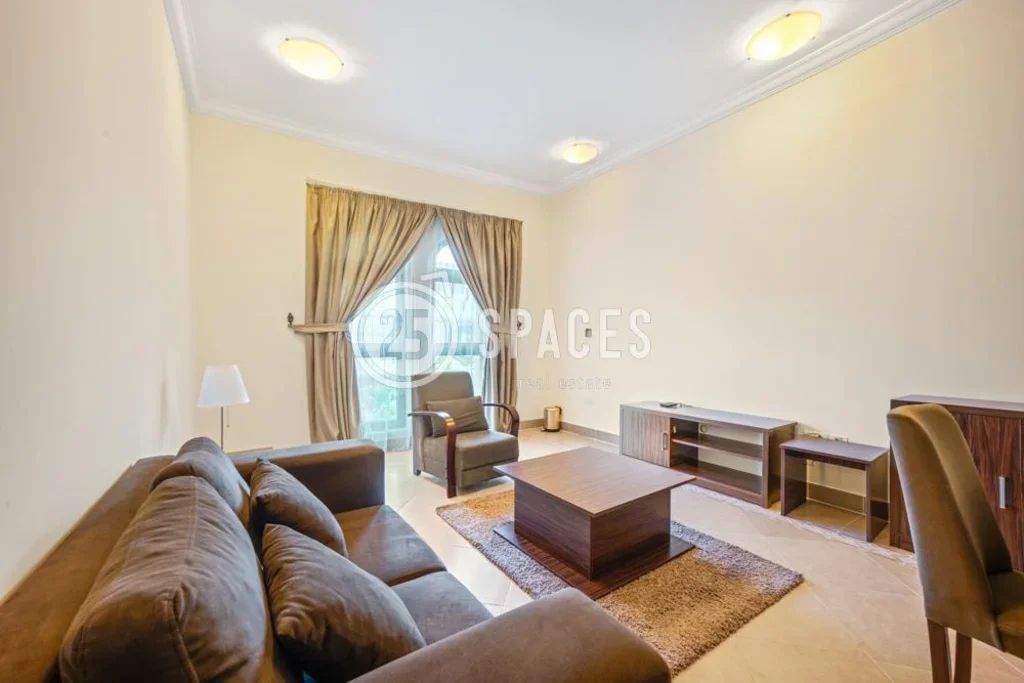 1 Bedrooms  Apartment  For Rent  in Doha -  The Pearl  Fully Furnished