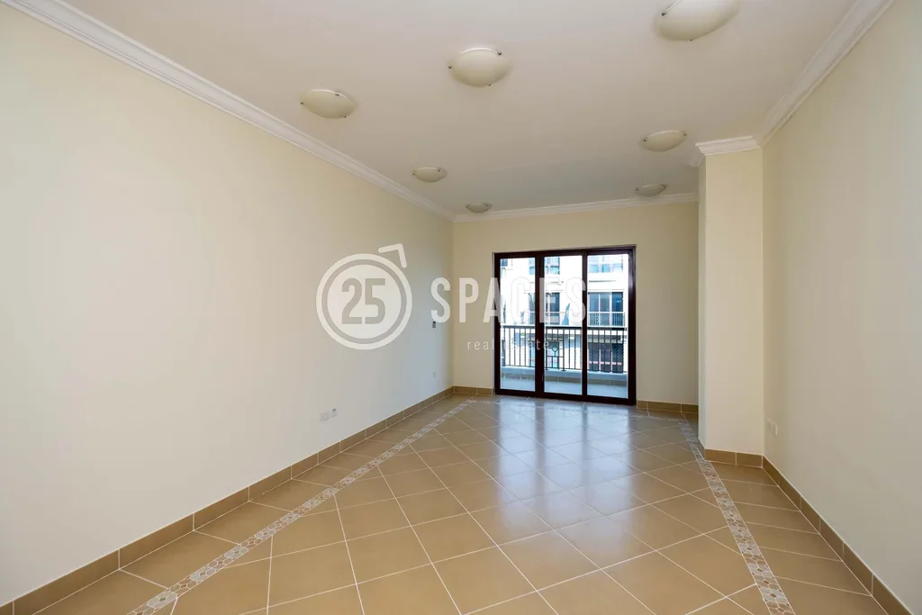 2 Bedrooms  Apartment  For Rent  in Doha -  The Pearl  Semi Furnished