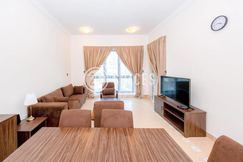 2 Bedrooms  Apartment  For Rent  in Doha -  The Pearl  Fully Furnished