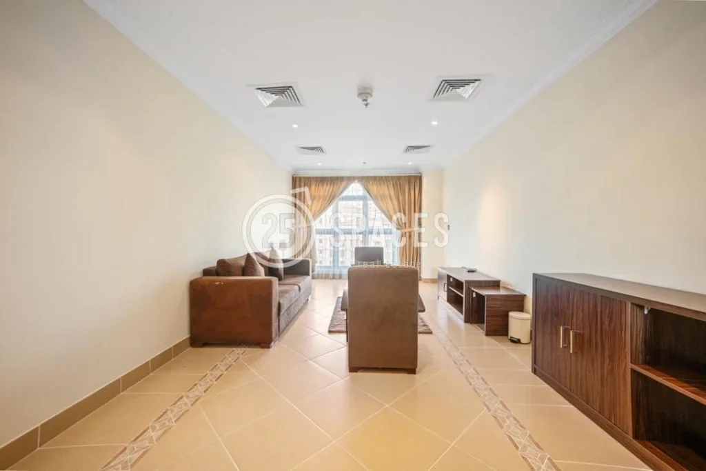 2 Bedrooms  Apartment  For Rent  in Doha -  The Pearl  Fully Furnished