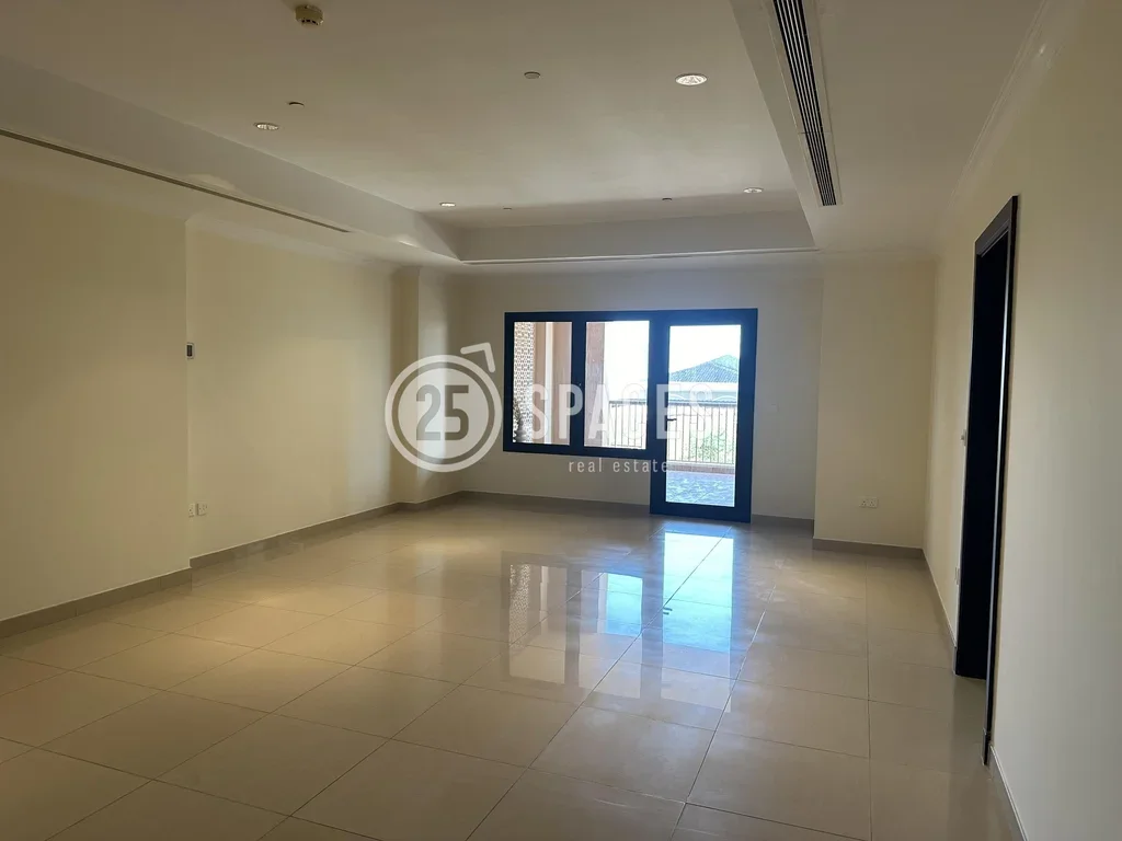 1 Bedrooms  Apartment  For Rent  in Doha -  The Pearl  Semi Furnished