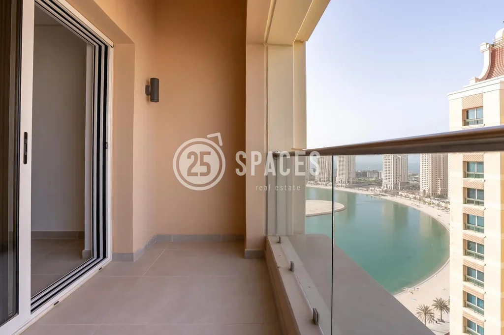 Apartment  For Sale  in Doha -  The Pearl  Semi Furnished