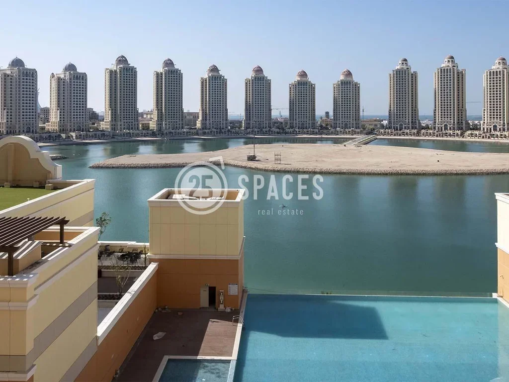 Apartment  For Sale  in Doha -  The Pearl  Semi Furnished