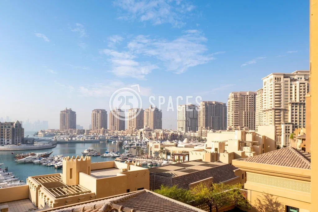 2 Bedrooms  Apartment  For Sale  in Doha -  The Pearl  Semi Furnished