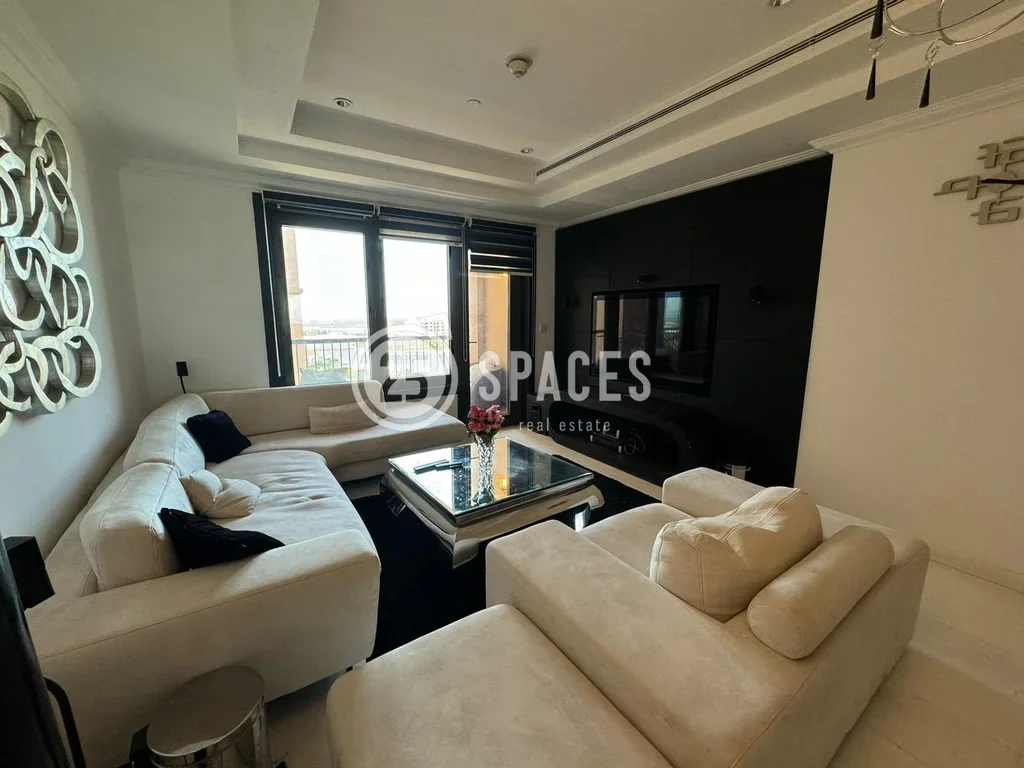 1 Bedrooms  Apartment  For Rent  in Doha -  The Pearl  Fully Furnished