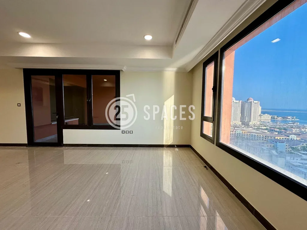 1 Bedrooms  Apartment  For Rent  in Doha -  The Pearl  Semi Furnished