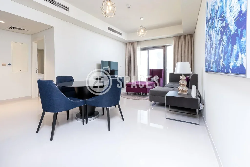 2 Bedrooms  Apartment  For Rent  in Lusail -  Waterfront Residential  Fully Furnished