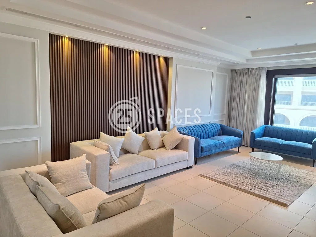 1 Bedrooms  Apartment  For Rent  in Doha -  The Pearl  Fully Furnished