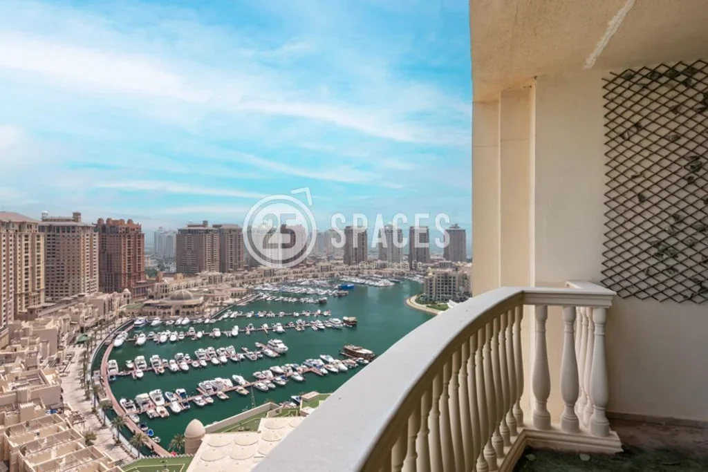 3 Bedrooms  Apartment  For Rent  in Doha -  The Pearl  Fully Furnished